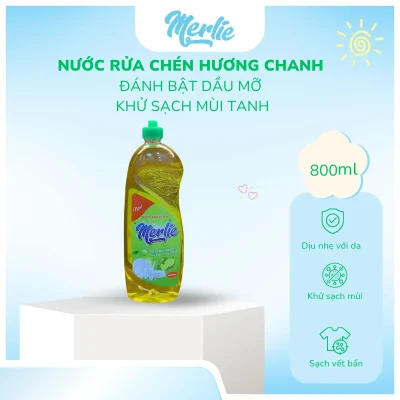 nước rửa chén hương chanh