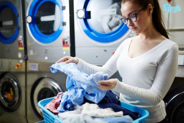 giặt quần áo mồ hôi dầu