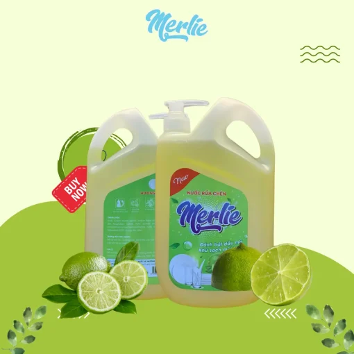 Nước rửa chén merlie hương chanh