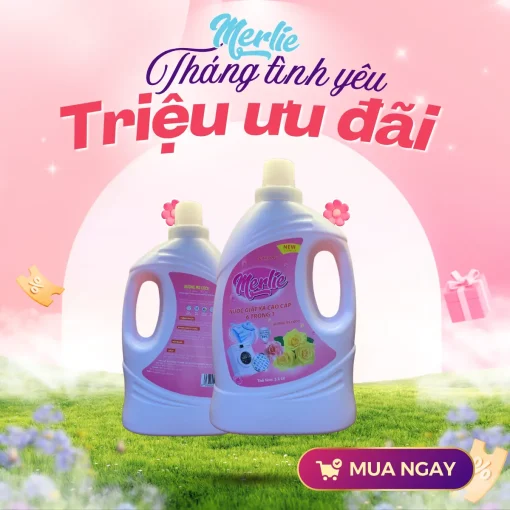 Nước giặt merlie hương ms coco hai