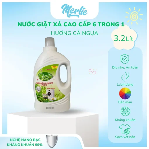 nước giặt hương cá ngựa