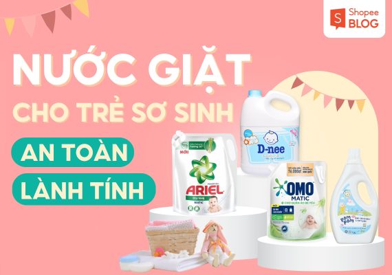 Nước giặt Merlie – Giải pháp an toàn cho da nhạy cảm của em bé